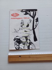 Gilera 150 Supersport-Sport-Turismo-Gran Turis. 1955 depliant italiano originale