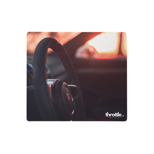 Porsche Steering Wheel Gaming Mouse Pad #001 - Non-Slip, Smooth, Car Desk Mat - Picture 18 of 18