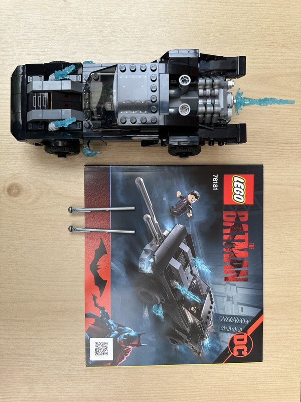 LEGO 76181 DC Batman Super Heroes Batmobile only, VGC