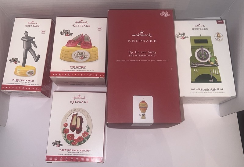 NEW Hallmark Keepsake Ornaments: The Wizard of Oz Collection