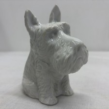 Scottie Dog Scottish Terrier Planter DARCO Porcelain Troy New York Made in Japan