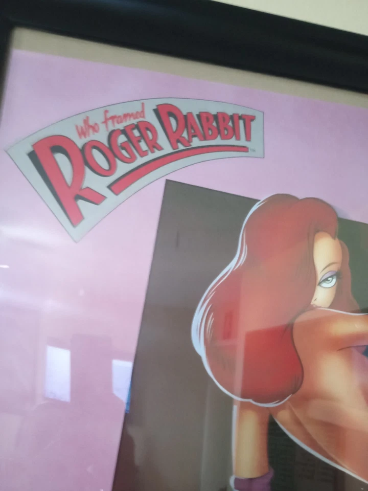 Póster Vintage Jessica Rabbit 1987 Original 22x34 Raro Excelente Estado  Foto 3 de 4