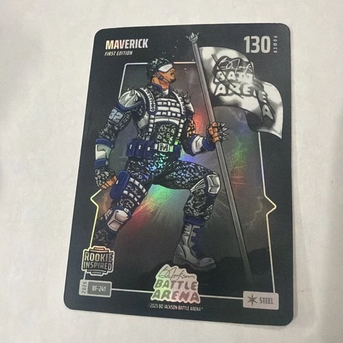 2026 Bo Jackson Battle Arena Maverick Cooper Flagg Steel Battlefoil #BF-241