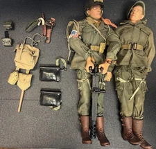 Ultimate Soldier 101st Airborne Market Garden 12” Lot 2 w/ BAR Bayonet Bags