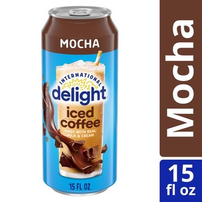 International Delight Iced Mocha Coffee Drink 15 oz ( Pack of 6 )~08/2026