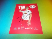 Timo Werner  RB Leipzig  2025/26  signiert signed Autogramm Autogrammkarte