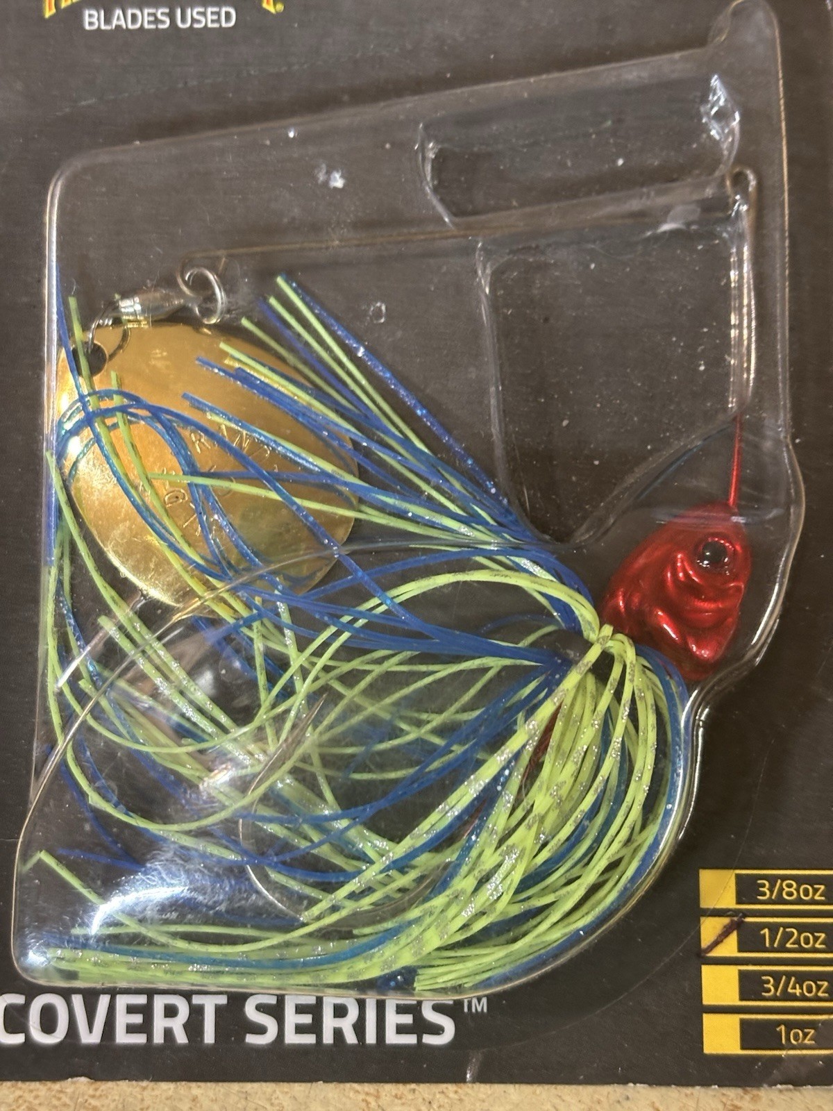 4 Booyah Covert 1/2oz. Spinnerbaits Single Colorado Blade - Image 9