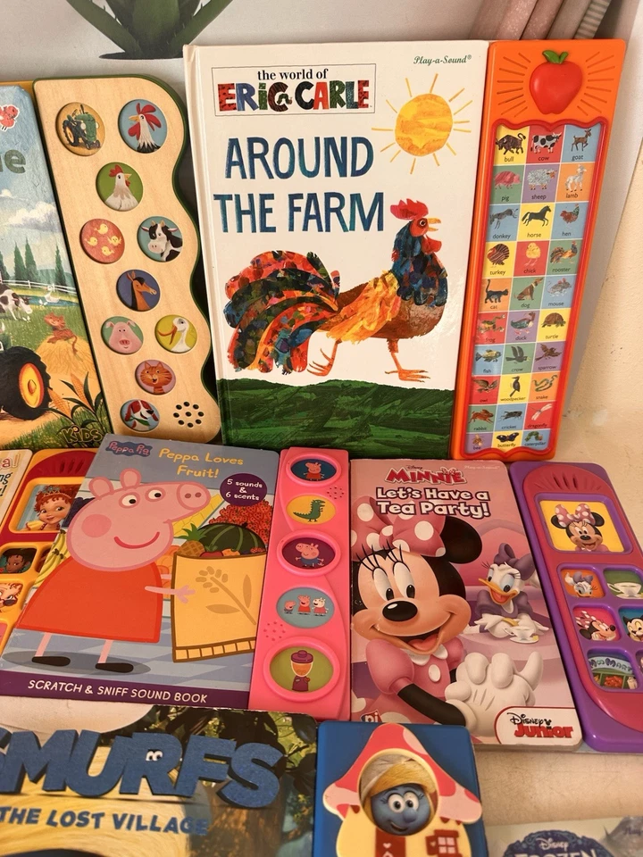 Lot Of 8 Play-a-Sound Song Childrens Board Books - Image 3 of 4