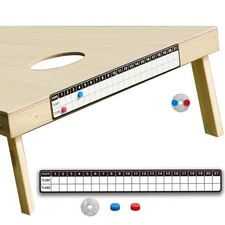 Cornhole Scoreboard Tracker Steel Score Keeper: Durable Corn Hole Scoreboards...