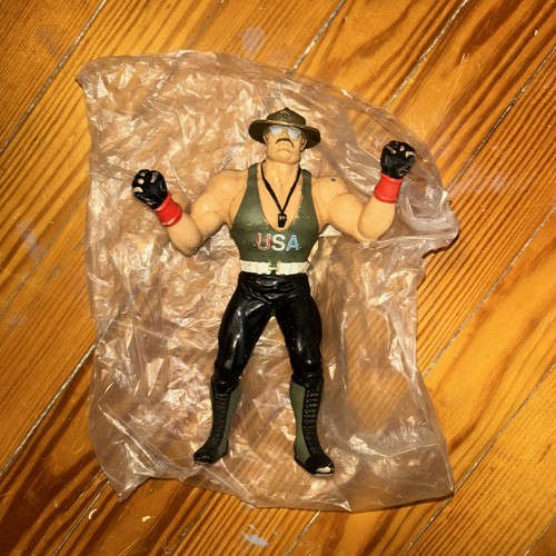 READ! LJN GI Joe SGT Slaughter Sergeant WWF Mail A...