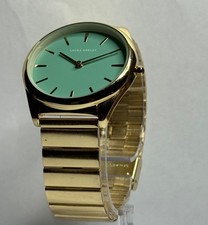 SERVICED Laura Ashley Women's 36mm Gilded Bracelet Dial Bracelet Watch (LA2069)