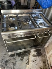 SMEG CG92PX9 Freestanding Dual Fuel Stainless Steel Range Cooker