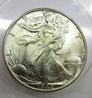 1942 50c Walking Liberty Silver Half Dollar - UNC