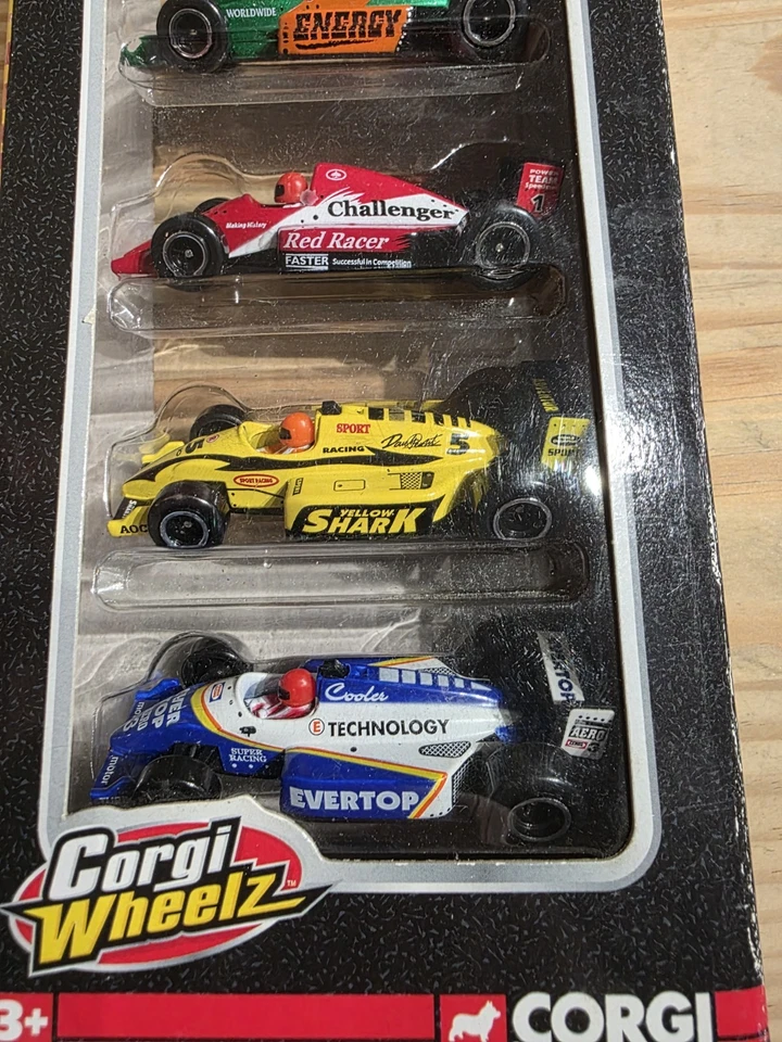 Corgi Wheelz F1 - Indycar 5 Pack, Very Rare Set, Vintage - Image 3 of 4