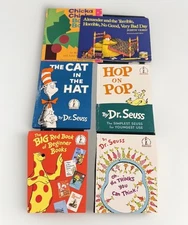 Classics Beginner Book Lot of 6  – Dr. Seuss, Chicka Chicka see pics for titles
