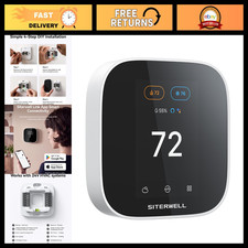 Smart WiFi Programmable Thermostat for Home - Energy Saving, Easy Setup