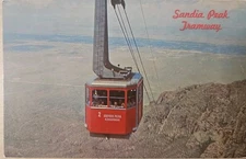 Sandia Peak Tramway Postcard Albuquerque New Mexico 