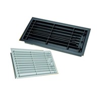 LüFtungsgitter Deckengitter Warmluftgitter FüR Kachel Ofen Weiss Schwarz Gitter