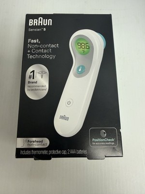 Braun Sensian 5 Forehead Non Contact Thermometer BNT300USV1