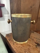 Brass Wine Bottle Chiller, Brass Ice bucket, Vintage