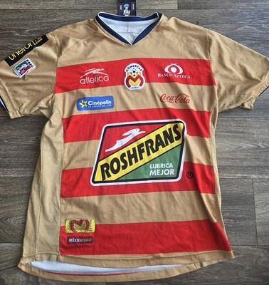 Atletica Monarcas Morelia 2010 Home Futbol Soccer Jersey Mens Size M/L