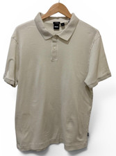 BOSS Hugo Boss Mens Size XL Regular Fit Mercerised 100 Cotton Polo Short Sleeve