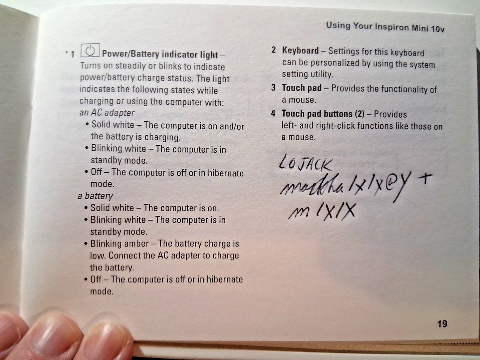 DELL Inspiron Setup Guide 2009 - Image 3 of 4