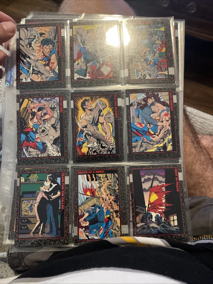 Juegos de cartas Skybox Doomsday The Death of Superman 1992 Foto 3 de 4