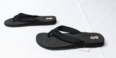 Sonoma Goods For Life Women's' Puffy Flip-Flop Sandals AC2 Black Size: US: 8M