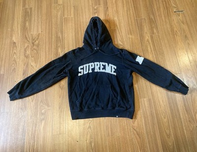 Supreme Raiders 47 Hoodie Sweatshirt Medium Discoloration Shown In Photos.