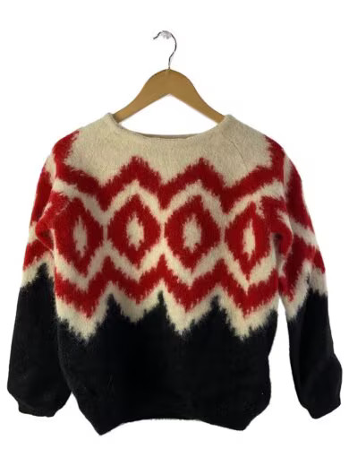 PRADA 2014 Knit Sweater (Thick) Size 50 Alpaca Red