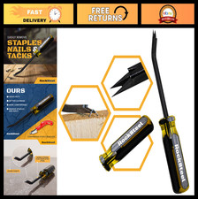 Heavy Duty Upholstery Staple Remover Tool Tack Puller Carpet Staple Puller