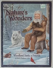Viking Folk Art Nature's Wonders Woodland Santa Tole Painting Patterns Vtg 2002