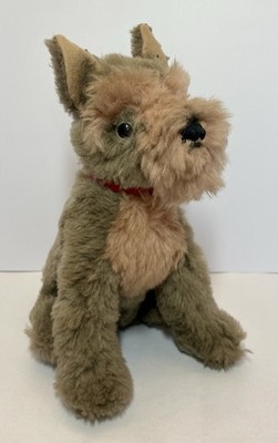 Vintage Steiff Cozy Schnauzer 1960 s    9.5  No Tags Dralon