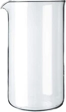34Oz Spare Carafe for French Press, High-Heat Borosilicate Glass