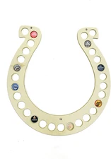 Horse Shoe Cap Holder | Wall Mount Beer Cap Catcher | Beer Cap Decor Display Art