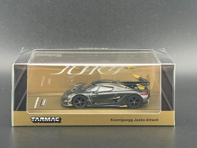 Tarmac Works Koenigsegg Jesko Attack Carbon Black 1/64
