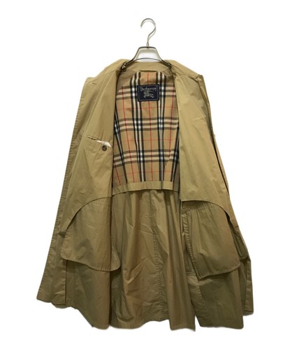 Burberrys Gold Button Coat Beige Cooton Polyester Woman 38 - Picture 3 of 6