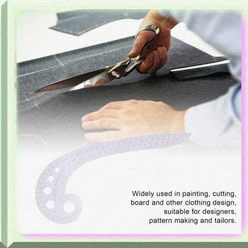 Tailor's CurveMaster: DIY Multifunctional French Curve Ruler & Pattern Template - 第 5/7 張圖片