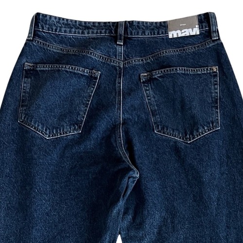 Mavi Jeans Womens 8 30” Blue Laura High Rise Pleated Ankle Jeans Denim Casual - Picture 4 of 9