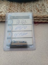 2012 SP Signature Edition Quad Signatures YANKEES #NYY26 Auto