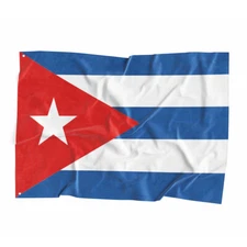 Cuba Flag 3x5' Foot Polyester Indoor Outdoor Cuban Flag National Banner