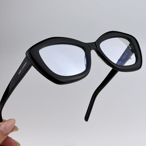 Saint Laurent Damen Brille Schwarz Demo Cat Eye SL68 OPT 001 NEU - Bild 8 von 14