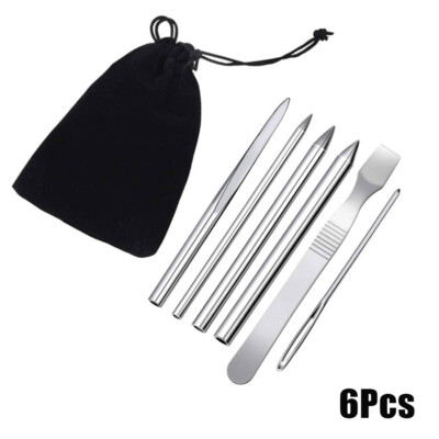 6pcs Stitching needles Baseball Glove Lacing Kit Paracord Rope Tool Lace DIY