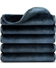 10 Pack Makeup Remover Towels Beauty Magic Eraser Cloth Facial Cleaning Black