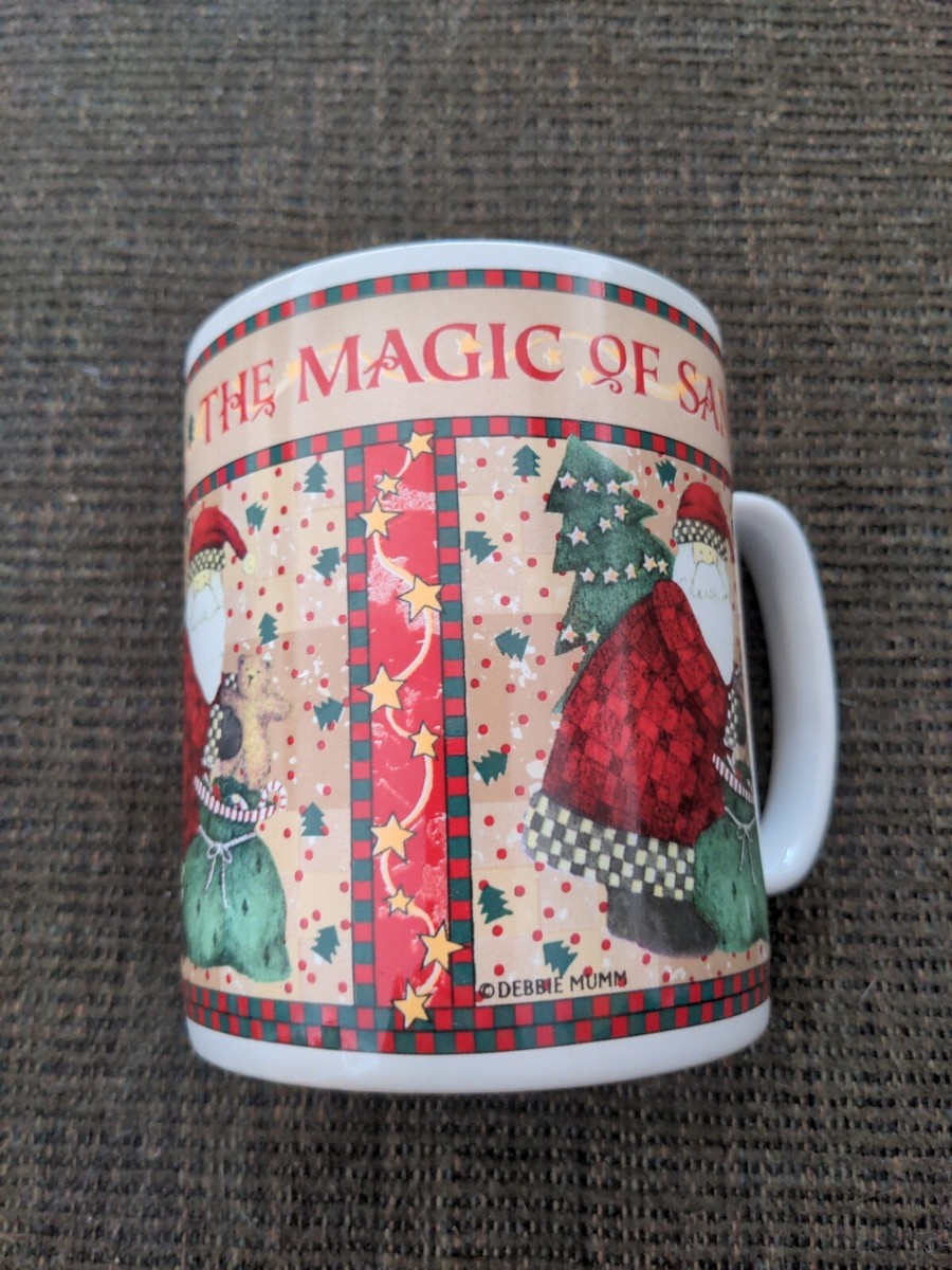 Sakura MAGIC of SANTA Debbie Mumm 20 oz Jumbo Coffee Mug !! LQQK | eBay