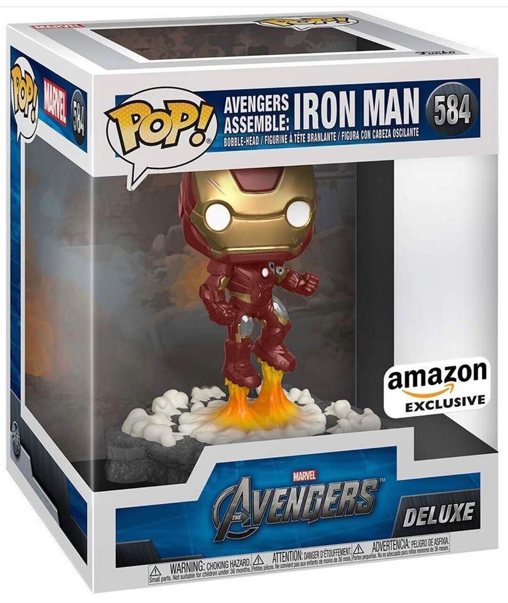 Funko Pop Marvel Avengers Assemble Series Iron Man 584 Amazon