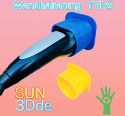 Typ 2 Wandhalterung, Halterung für Ladekabel   Wallbox