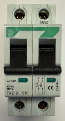 Klöckner Moeller Leitungsschutzschalter / ~400V / FAZ-2- S10