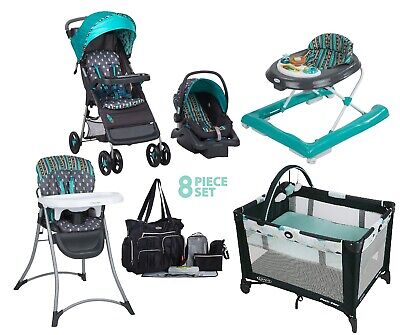 Baby Boy Combo Playard Diaper Bag High Chair Stroller Car Seat Activity Walker - Baby Boy Car Seat And Stroller Combo Baby Boy Combo Playard Diaper Bag High Chair Stroller Car Seat Activity Walker - Baby Boy Car Seat And Stroller Combo